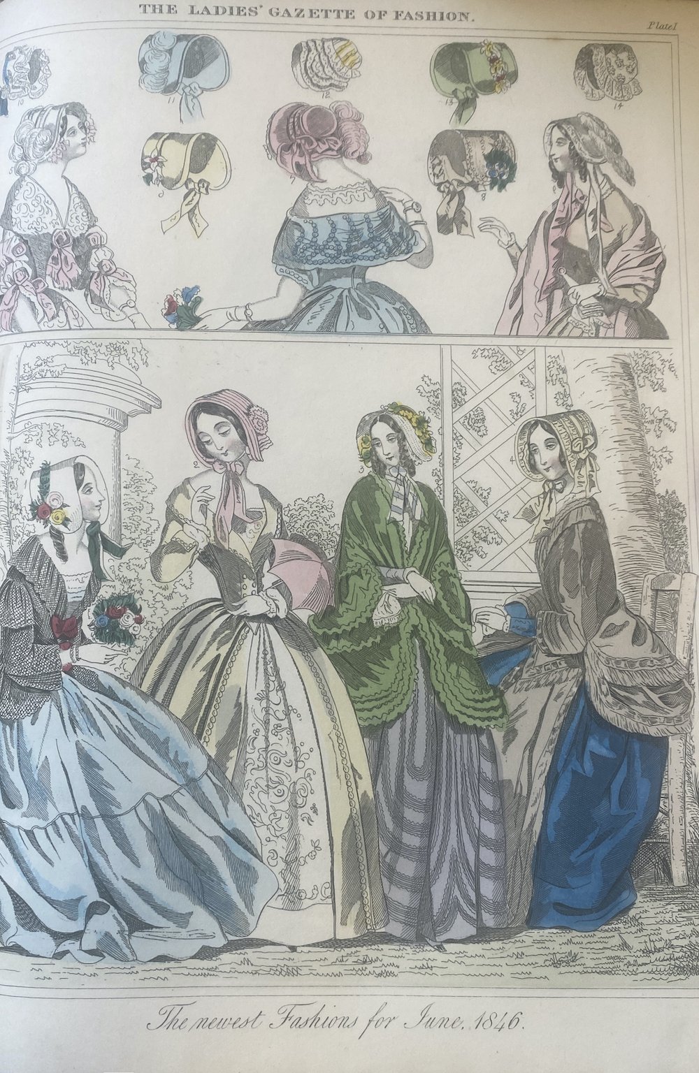 The Lady's Gazette of Fashion - June 1846