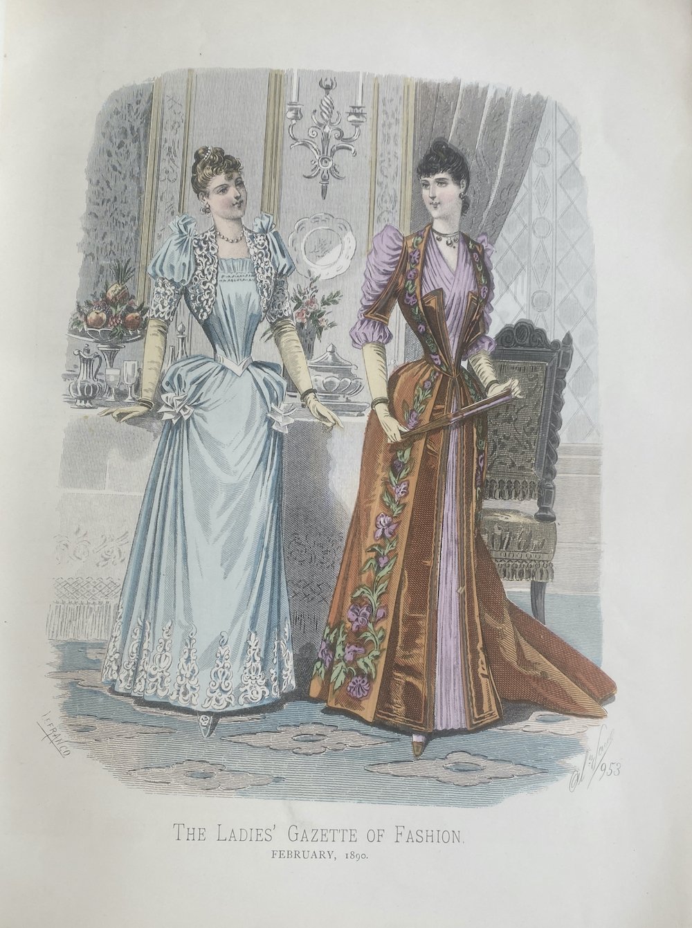 The Lady's Gazette of Fashion - February 1890