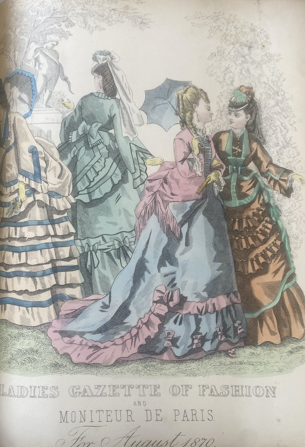 IMG_1060 The Lady's Gazette of Fashion - August 1870