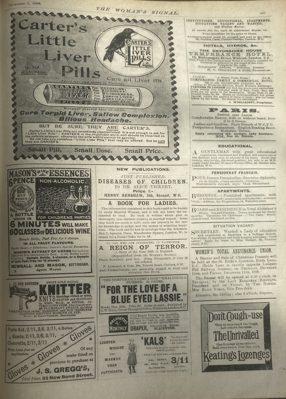 1896 - The Woman’s Signal