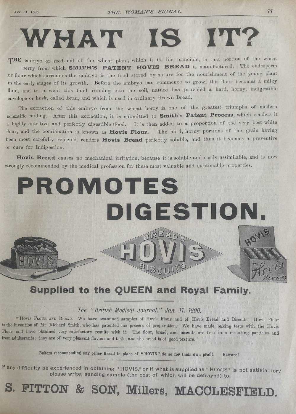 Hovis Bread advertisement